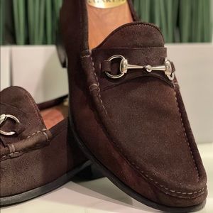 Gucci brown suede horsebit loafers mens 🔥🔥10.5🔥🔥
